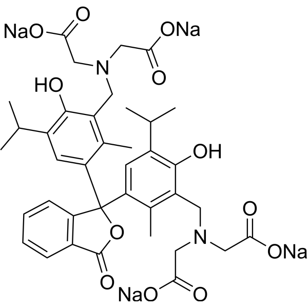 Thymolphthalexon tetrasodium (Thymolphthalexon tetrasodium) 62698-55-9